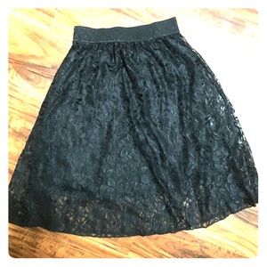 LuLaRoe Black Lace Lola